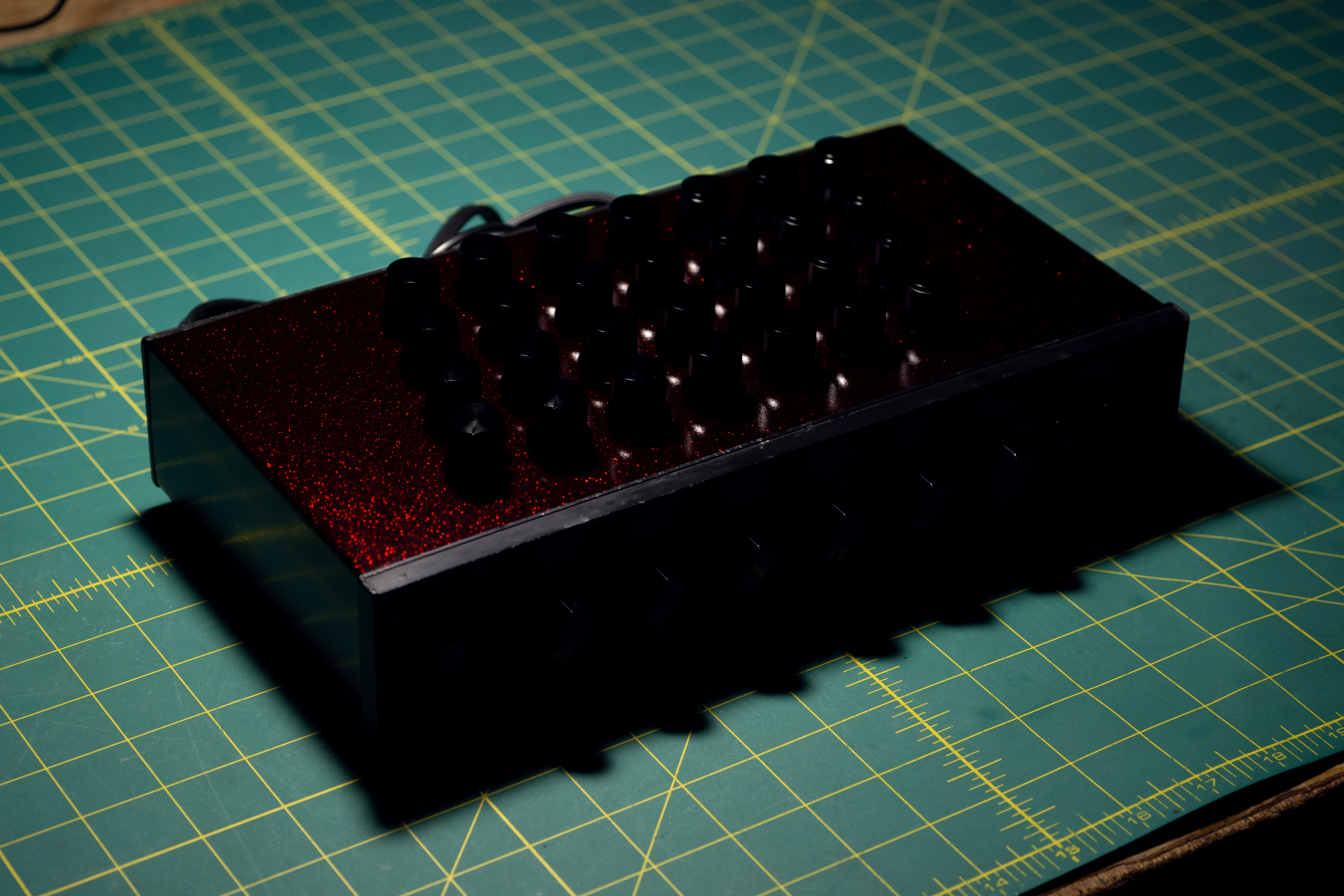 Light Mill, an intense, feature-rich, psychedelic circuit-bent analog video glitch synthesizer